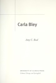 Cover of: Carla Bley by Amy C. Beal