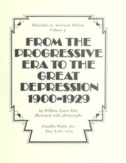 Cover of: From the Progressive Era: The Great Depression