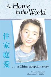 Cover of: At Home in This World, A China Adoption Story
