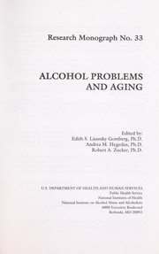 Cover of: Alcohol problems and aging