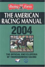 Cover of: American Racing Manual 2004 (American Racing Manual)
