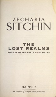 The lost realms by Zecharia Sitchin
