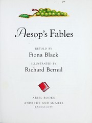 Cover of: Aesop's fables by Fiona Black