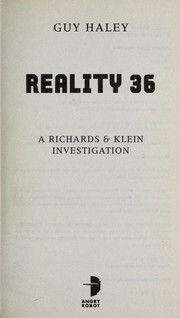 Cover of Reality 36