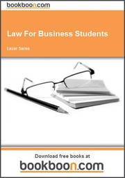 Cover of: Law For Business Students