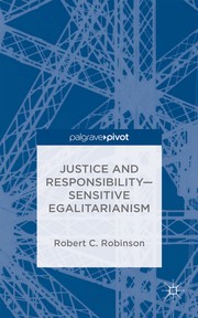 Cover of: Justice and Responsibility-Sensitive Egalitarianism