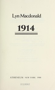 Cover of: 1914