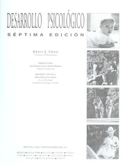 Cover of: Desarrollo psicolo gico by Grace J. Craig
