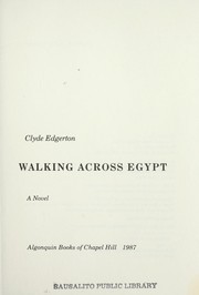 Cover of: Walking across Egypt : a novel by 