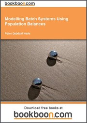 Cover of: Modelling Batch Systems Using Population Balances