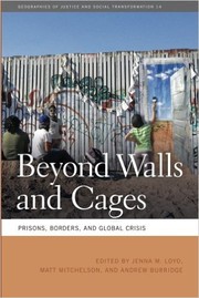 Cover of: Beyond walls and cages | Jenna M. Loyd