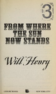 Cover of: From where the sun now stands