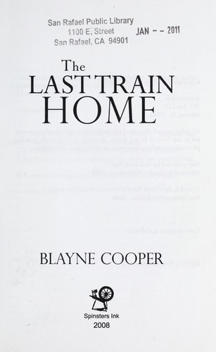 Cover of The last train home