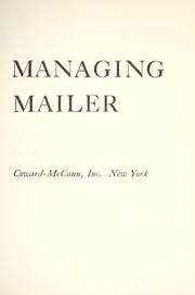 Cover of: Managing Mailer.