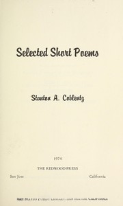 Cover of: Selected short poems