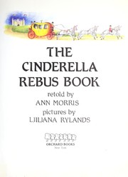 Cover of: The Cinderella rebus book by Ann Morris