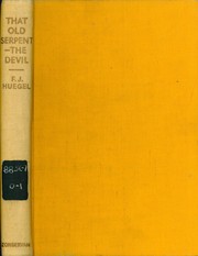 Cover of: That Old Serpent, The Devil