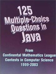 125 Multiple-Choice Questions in Java by Gary Litvin