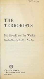 Cover of: The terrorists by Maj Sjöwall