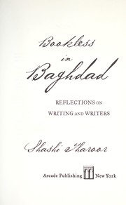 Cover of: Bookless in Baghdad : reflections on writing and writers