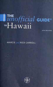 Cover of: The unofficial guide to Hawaii