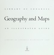 Cover of: Library of Congress Geography and Maps: An Illustrated Guide