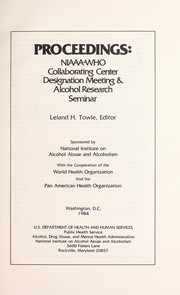 Cover of: Proceedings by Leland H. Towle, editor.