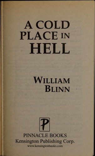 cover of A cold place in hell
