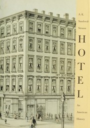 Cover of: Hotel : an American History by 