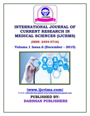 Cover of: International Journal of Current Research in Medical and Biological Sciences (IJCRMBS)