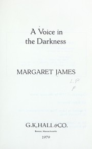 Cover of: A voice in the darkness