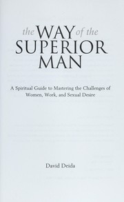 the way of the superior man