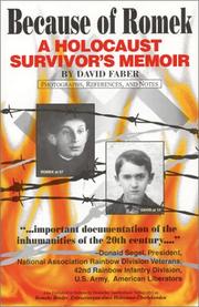 Cover of: Because of Romek: A Holocaust Survivor's Memoir