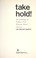 Cover of: Take hold! An anthology of Pulitzer Prize winning poems