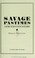 Cover of: Savage pastimes