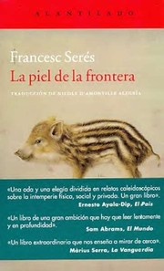 Cover of: La piel de la frontera by 