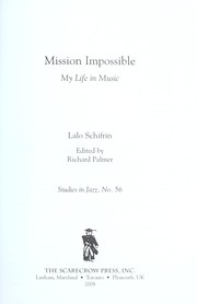 Cover of: Mission impossible by Lalo Schifrin ; edited by Richard Palmer.