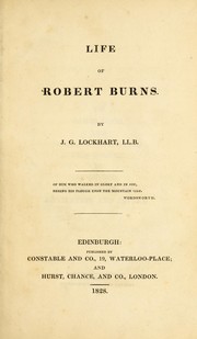 Cover of: Life of Robert Burns.