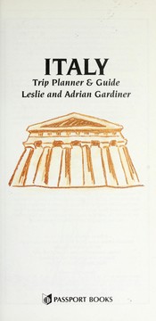 Cover of: Italy by Leslie Gardiner