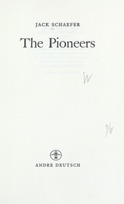 Cover of: The pioneers.
