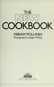 Cover of: The new cookbook