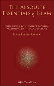 Cover of: Absolute Essentials of Islam by Faraz Fareed Rabbani