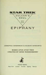 Cover of: Vulcan's Soul: Epiphany by 