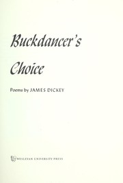 Cover of: Buckdancer's choice by James Dickey