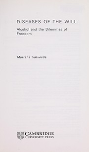 Cover of: Diseases of the will by Mariana Valverde