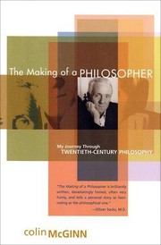 Cover of: The Making of a Philosopher by Colin McGinn