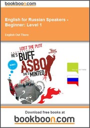 Cover of: English for Russian Speakers - Beginner: Level 1 by 