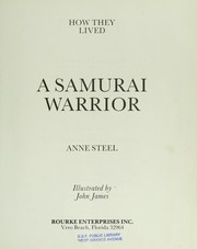 Cover of: A Samurai warrior by 