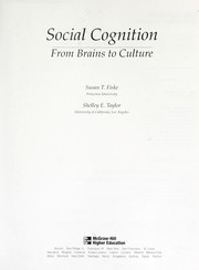 Cover of: Social cognition by Susan T. Fiske