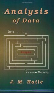 Cover of: Analysis Of Data